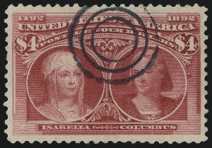 Sale 1078, Lot 373, 1893 Columbian Issue (Scott 230-245)