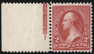 Sale 1078, Lot 384, 1894-98 Bureau Issues (Scott 249-284)
