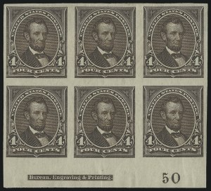 Sale 1078, Lot 386, 1894-98 Bureau Issues (Scott 249-284)