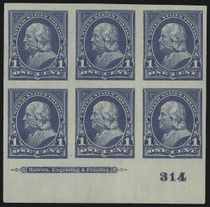 Sale 1078, Lot 397, 1894-98 Bureau Issues (Scott 249-284)