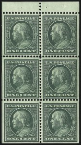 Sale 1078, Lot 465, 1908-15 Washington-Franklin Issues