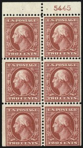 Sale 1078, Lot 467, 1908-15 Washington-Franklin Issues