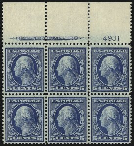 Sale 1078, Lot 472, 1908-15 Washington-Franklin Issues