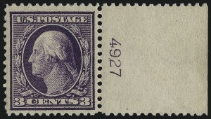 Sale 1078, Lot 488, 1908-15 Washington-Franklin Issues