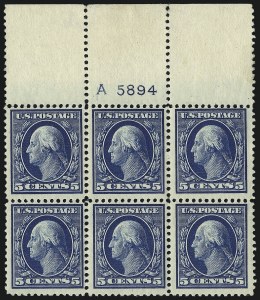 Sale 1078, Lot 493, 1908-15 Washington-Franklin Issues