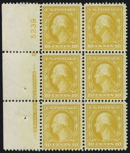 Sale 1078, Lot 495, 1908-15 Washington-Franklin Issues