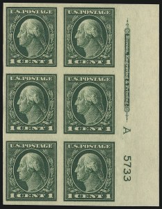 Sale 1078, Lot 512, 1912-23 Washington-Franklin Issues