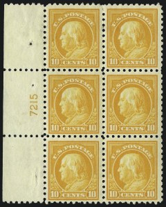 Sale 1078, Lot 528, 1912-23 Washington-Franklin Issues
