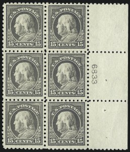 Sale 1078, Lot 529, 1912-23 Washington-Franklin Issues