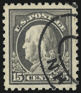 Sale 1078, Lot 530, 1912-23 Washington-Franklin Issues