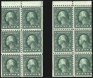 Sale 1078, Lot 546, 1912-23 Washington-Franklin Issues
