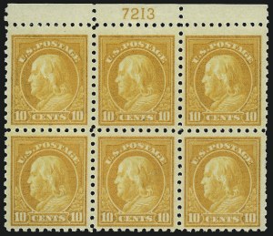 Sale 1078, Lot 549, 1912-23 Washington-Franklin Issues