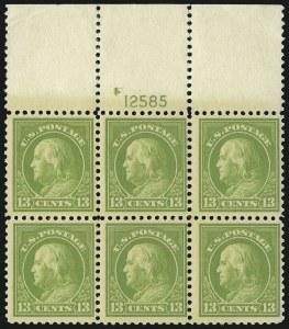 Sale 1078, Lot 555, 1912-23 Washington-Franklin Issues, cont.