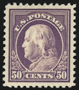 Sale 1078, Lot 569, 1912-23 Washington-Franklin Issues, cont.