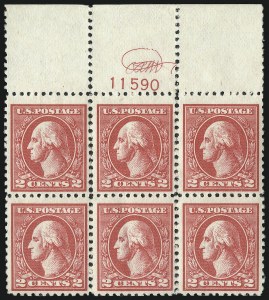 Sale 1078, Lot 578, 1912-23 Washington-Franklin Issues, cont.