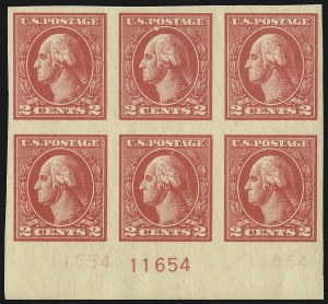 Sale 1078, Lot 583, 1912-23 Washington-Franklin Issues, cont.