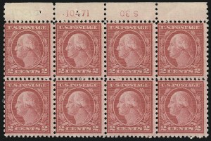 Sale 1078, Lot 585, 1912-23 Washington-Franklin Issues, cont.