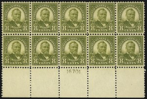 Sale 1078, Lot 596, 1922-26 and Later Issues