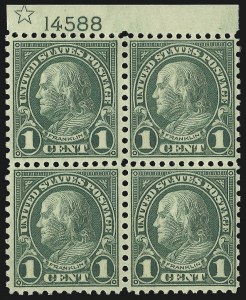 Sale 1078, Lot 607, 1922-26 and Later Issues