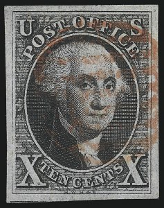 Sale 1078, Lot 61, 10c 1847 Issue, 1875 Reproduction of 1847 Issue (Scott 2-4)