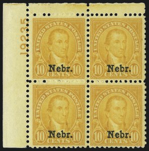 Sale 1078, Lot 620, 1922-26 and Later Issues