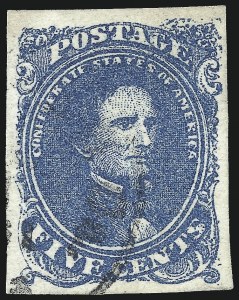 Sale 1078, Lot 683, Confederate States Graded Singles