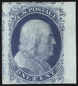 Sale 1078, Lot 75, 1c-12c 1851 Issue (Scott 5A-17)