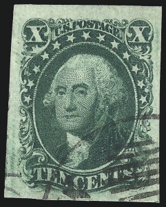 Sale Number 1078, Lot Number 83, 1c-12c 1851 Issue (Scott 5A-17)