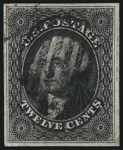 Sale 1078, Lot 91, 1c-12c 1851 Issue (Scott 5A-17)