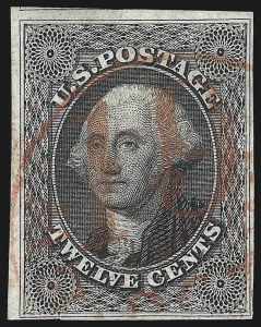 Sale 1078, Lot 92, 1c-12c 1851 Issue (Scott 5A-17)
