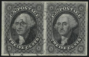 Sale 1078, Lot 93, 1c-12c 1851 Issue (Scott 5A-17)