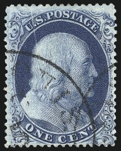 Sale 1078, Lot 97, 1c-90c 1857-60 Issue (Scott 19-39)