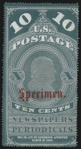 Sale 1079, Lot 2032, Specimen Overprints