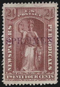 Sale 1079, Lot 2042, Specimen Overprints