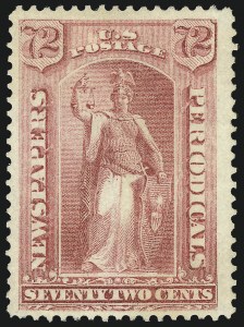 Sale 1079, Lot 2072, 1875 Issue Unused (PR13-PR32)
