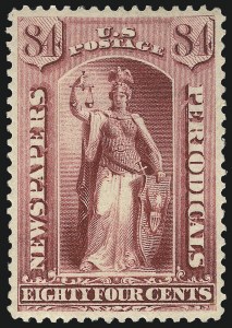 Sale 1079, Lot 2166, 1883 Special Printing, 1885 Issue (Scott PR80-PR89)