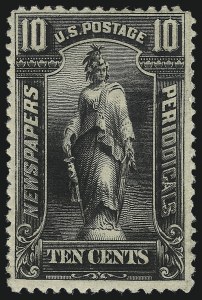 Sale 1079, Lot 2185, 1895 Unwatermarked Issue Unused (Scott PR102-PR113)