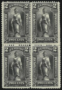 Sale 1079, Lot 2189, 1895 Unwatermarked Issue Unused (Scott PR102-PR113)