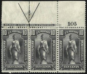 Sale 1079, Lot 2196, 1895 Unwatermarked Issue Unused (Scott PR102-PR113)