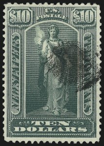 Sale 1079, Lot 2212, 1895 Unwatermarked Issue Used