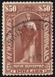 Sale 1079, Lot 2213, 1895 Unwatermarked Issue Used