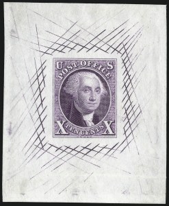 Sale 1082, Lot 12, Essays and Proofs: Postmasters Provisionals thru 1847 Issue