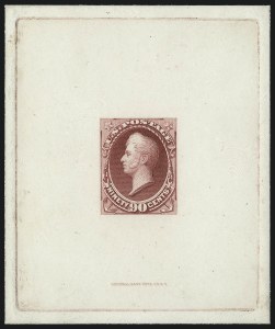 Sale 1082, Lot 123, Essays and Proofs: 1870-88 Bank Note Issues