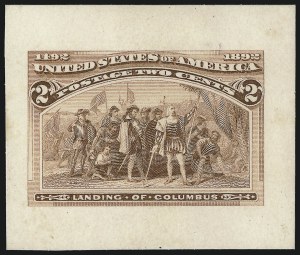 Sale 1082, Lot 143, Essays and Proofs: Columbian Issue