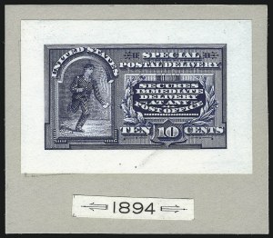 Sale 1082, Lot 205, Essays and Proofs: Special Delivery, Postage Due