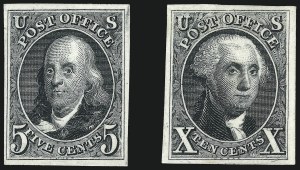 Sale 1082, Lot 21, Essays and Proofs: Postmasters Provisionals thru 1847 Issue