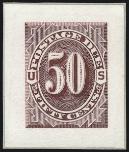 Sale 1082, Lot 211, Essays and Proofs: Special Delivery, Postage Due