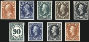 Sale 1082, Lot 236, Essays and Proofs: Officials cont., Atlanta Trial Color Proofs