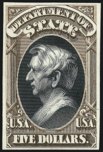 Sale 1082, Lot 244, Essays and Proofs: Officials cont., Atlanta Trial Color Proofs