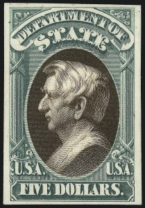 Sale 1082, Lot 246, Essays and Proofs: Officials cont., Atlanta Trial Color Proofs